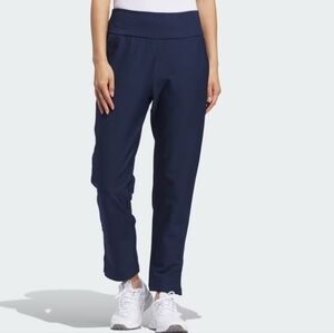 NWOT ADIDAS Navy Slim Elastic golf Ankle Pants Athletic